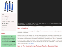 Tablet Screenshot of jazzinreading.com